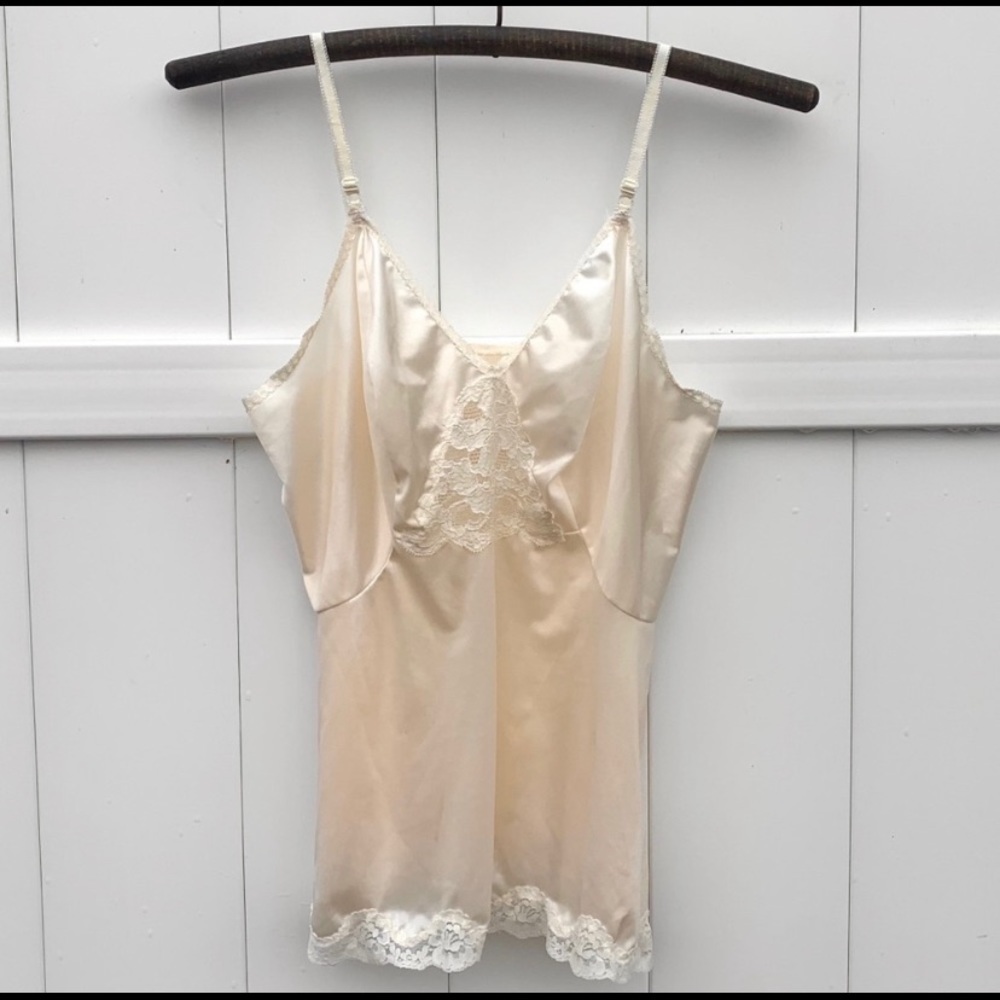 Vintage Lace Lingerie Tank Top